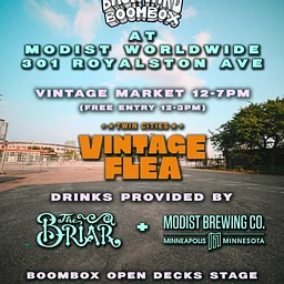 Backyard Boombox @ Modist Worldwide w/ Mayv & Twin Cities Vintage Flea