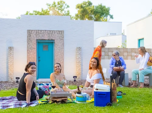 Community Potluck in the Main Garden