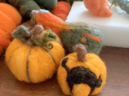 Needle Felting: Pumpkins & Gourds Workshop