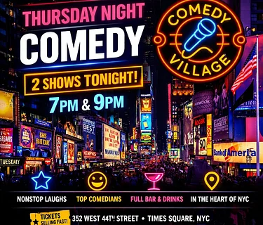 Times Square Comedy | Thur, June 11th @9 PM