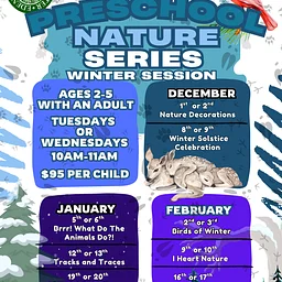 Preschool Nature Series-Winter Session 2026-Tuesdays
