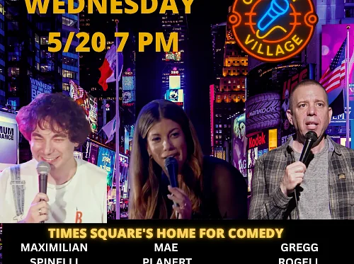 Times Square Comedy | Wed, May 20th @7 PM