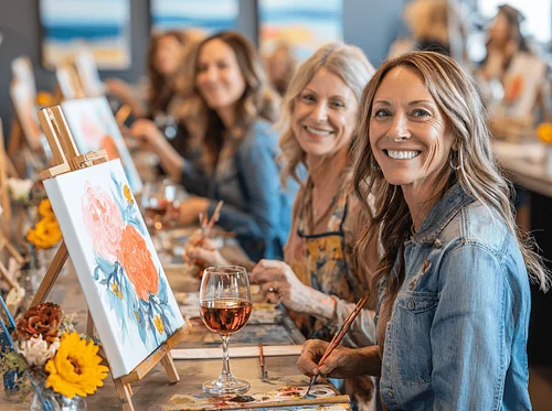 Bloom & Sip: A Morning of Art, Mindfulness and Elegance