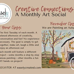 Creative Connections: A Monthly Art Social for 55+