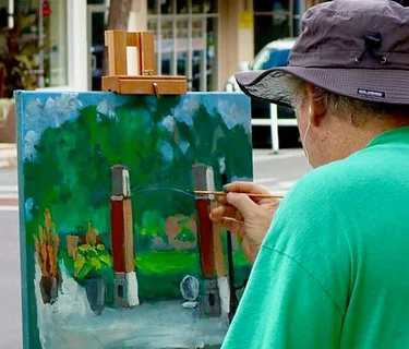 Plein Air Painting: Steel Stacks