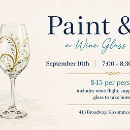 Paint & Sip: A Wine Glass Event