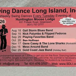Swing Dance Long Island presents Gene Casey and the Lone Sharks