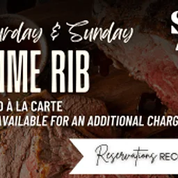 Prime Rib Special: Saturday & Sunday