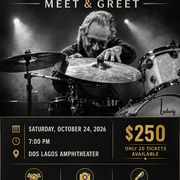 Max Weinberg Meet & Greet