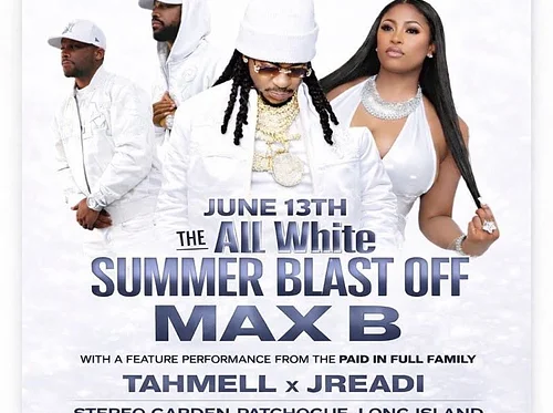 THE ALL WHITE SUMMER BLAST OFF MAX B