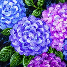 Paint + Sip “Bright Hydrangeas”