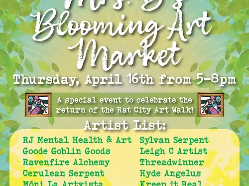 Mrs. B’s Blooming Art Market