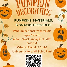 Pumpkin Decorating @ RECLAIM