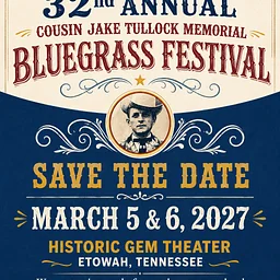 32nd Annual Cousin Jake Tullock Memorial Bluegrass Festival