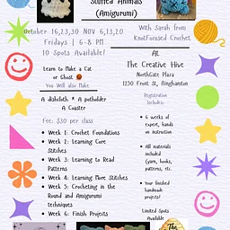 Learn To Crochet- 6 Week Series