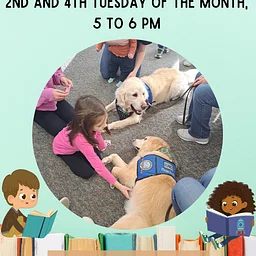 Comfort Dog Reading Hour