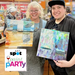 Paint & Sip: Abstract Landscapes