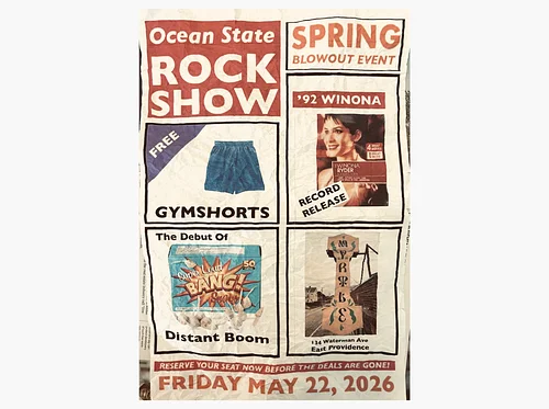 GYMSHORTS / '92 Winona / Distant Boom
