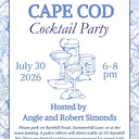 (Members Only) Cape Cod Cocktail Party
