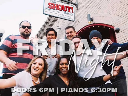 Dueling Pianos San Diego Friday Night | Live Music at The Shout! House