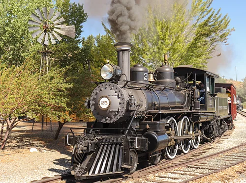 V&T Locomotive No. 25. Train Rides