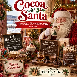 “A Little Christmas Magic, a Lot of Chocolate, and Something Special for the Grown-Ups!”