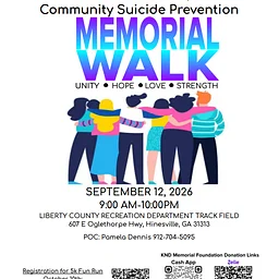 Memorial Walk Community Suicide Prevention