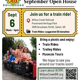 Willow Creek Railroad Open House