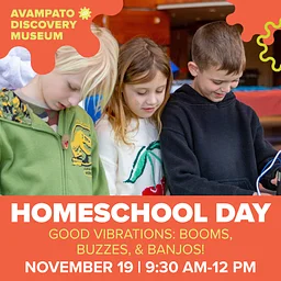 Homeschool Days: Good Vibrations: Booms, Buzzes, & Banjos!