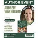 Author Andrew Warburton at Lahaska Bookshop
