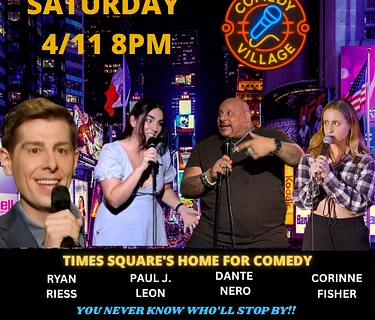 NYC Stand-Up | Sat, April 11th @8 PM
