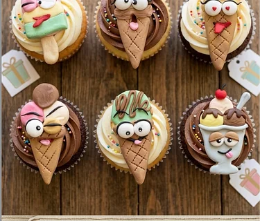 6/21/26 Summertime Cupcake Decorating with Fondant Class (ages 8-12y) Newton