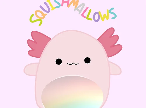 Family Day: Squishmallows Axolotl Cake