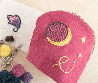 Colorful Wool Embroidery Workshop with Tasha Miller Griffith