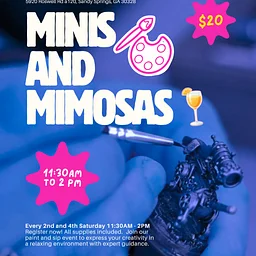 Minis & Mimosas Brunch Paint & Sip