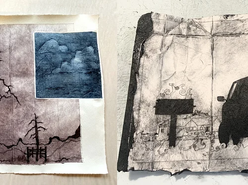 Tetra Pak Printmaking, Parent & Child Workshop | Craig & Jasper Mains