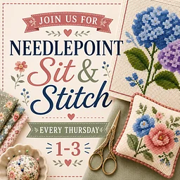 Needlepoint Sit & Stitch