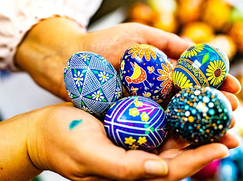 Ukrainian Pysanky egg workshop