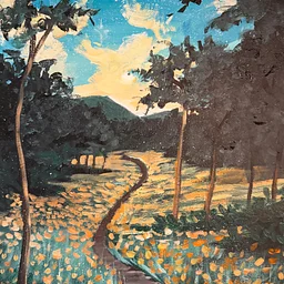 Enchanted Path Paint Night