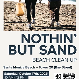 October Nothin’ But Sand Beach Clean Up