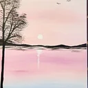 Peaceful Serenity by the Lake: Adult Paint and Sip Class