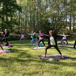 Yoga in the Garden