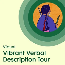 Virtual Vibrant Verbal Description Tour: Designed to Be Red