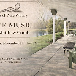 Second Saturday Live Music | November 14 | Matthew Combs