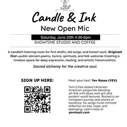 Candle & Ink: Open Mic