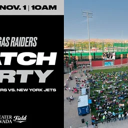 Greater Nevada Field to Host Raiders Watch Party on Sunday, Nov. 1