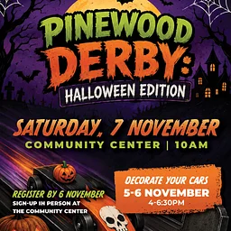 Pinewood Derby: Halloween Edition