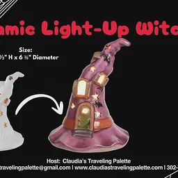 Ceramic Witches Hat Painting Workshop* Sept. 19th at 12pm