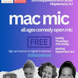 MAC Mic: Weekly Comedy Open Mic