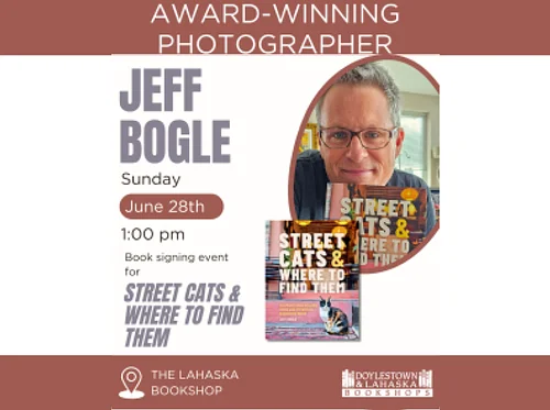 Author Jeff Bogle at Lahaska Bookshop